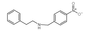 N-[(4-nitrophenyl)methyl]-2-phenylethanamine结构式