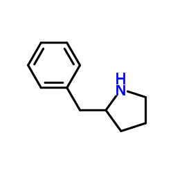 2-苄基吡咯烷结构式