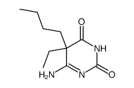 2,4(3H,5H)-Pyrimidinedione,6-amino-5-butyl-5-ethyl-(9CI) picture