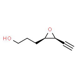 Oxiranepropanol, 3-ethynyl-, (2R,3S)- (9CI) Structure