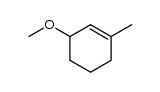 1-methoxy-3-methyl-2-cyclohexene Structure