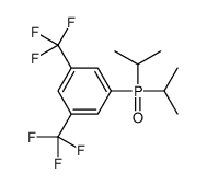 1-di(propan-2-yl)phosphoryl-3,5-bis(trifluoromethyl)benzene结构式