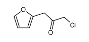2-Propanone,1-chloro-3-(2-furanyl)- Structure