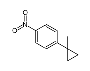 1-(1-methylcyclopropyl)-4-nitrobenzene Structure