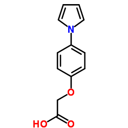 [4-(1H-Pyrrol-1-yl)phenoxy]acetic acid结构式