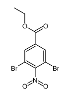 ethyl 3,5-dibromo-4-nitrobenzoate Structure