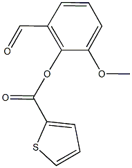 2-formyl-6-methoxyphenyl thiophene-2-carboxylate图片