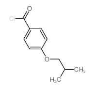 4-(2-methylpropoxy)benzoyl chloride Structure