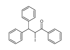 2-iodo-1,3,3-triphenyl-propan-1-one Structure