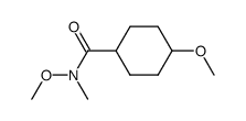 N,4-dimethoxy-N-cis/trans-methylcyclohexanecarboxamide结构式