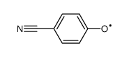 4-cyanophenoxyl radical Structure
