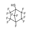 undecafluoro bicyclo{2,2,1}heptane 1-thiol结构式