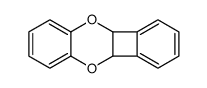 3,4:7,8-Dibenzo-2,5-dioxabicyclo[4.2.0]octa-3,7-diene结构式