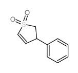 Thiophene,2,3-dihydro-3-phenyl-, 1,1-dioxide结构式