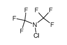 N-Chlor-bis(trifluormethyl)-amin结构式