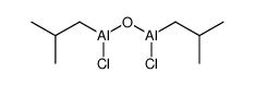 1.3-Diisobutyl-1.3-dichlor-dialumoxan Structure