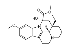 (+)-vincine结构式