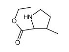 ethyl (2S)-3-methylpyrrolidine-2-carboxylate Structure