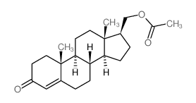 Androst-4-en-3-one, 17b-(hydroxymethyl)-, acetate(7CI,8CI)结构式