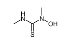 1-hydroxy-1,3-dimethylthiourea Structure