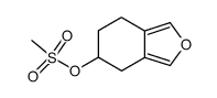 4,5,6,7-tetrahydroisobenzofuran-5-yl methanesulfonate Structure