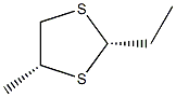 2β-Ethyl-4β-methyl-1,3-dithiolane结构式