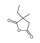 3-ethyldihydro-3-methylfuran-2,5-dione structure