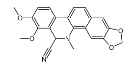 6-cayno dihydrochelerythrine Structure