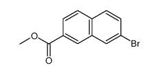 7-bromo-naphthalene-2-carboxylic acid methyl ester结构式