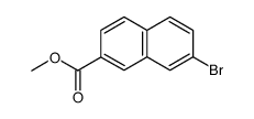 7-bromo-naphthalene-2-carboxylic acid methyl ester structure