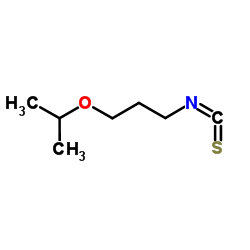 1-ISOPROPOXY-3-ISOTHIOCYANATO-PROPANE结构式