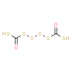 bis(thiocarboxy) tetrasulphide structure