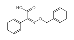 2-phenyl-2-phenylmethoxyimino-acetic acid结构式