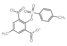 Phenol,4-methyl-2,6-dinitro-, 1-(4-methylbenzenesulfonate) picture