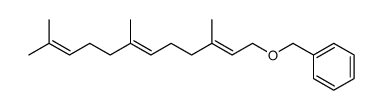 (E,E)-Farnesol Benzyl Ether结构式