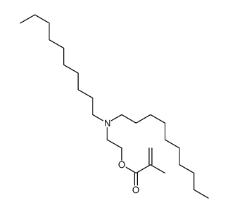 2-(didecylamino)ethyl 2-methylprop-2-enoate结构式