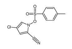 (4-chloro-2-cyanopyrrol-1-yl) 4-methylbenzenesulfonate结构式