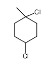1,4-dichloro-1-methylcyclohexane Structure