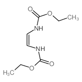 Carbamic acid, 1,2-ethenediylbis-, diethyl ester (en)结构式