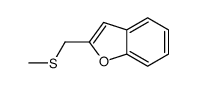 2-(methylsulfanylmethyl)-1-benzofuran结构式