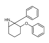 5-phenoxy-6-phenyl-7-azabicyclo[4.1.0]heptane Structure