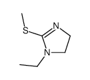 1-ethyl-2-methylsulfanyl-4,5-dihydroimidazole结构式
