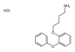 4-(2-phenoxyphenoxy)butan-1-amine,hydrochloride结构式