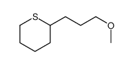 2-(3-methoxypropyl)thiane Structure