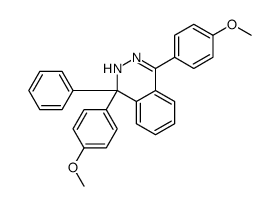 1,4-bis(4-methoxyphenyl)-1-phenyl-2H-phthalazine结构式