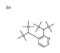 [[2-[bis(trimethylsilyl)methyl]pyridin-3-yl]-trimethylsilylmethyl]-trimethylsilane,tin结构式