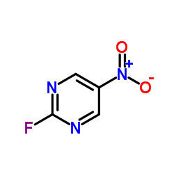 2-FLUORO-5-NITRO PYRIMIDINE structure