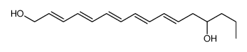 hexadeca-2,4,6,8,10-pentaene-1,13-diol Structure