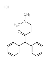 4-dimethylamino-1,1-diphenyl-butan-2-one structure