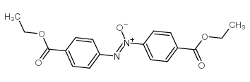 Benzoic acid,4,4'-(1-oxido-1,2-diazenediyl)bis-, 1,1'-diethyl ester structure